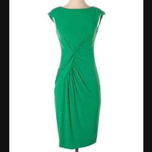 Vince Camuto Green Dress EUC